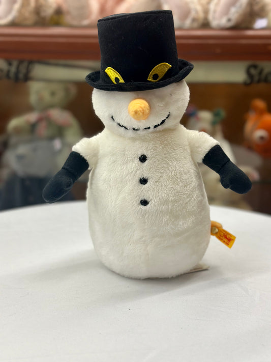 Arktos snowman black hat yellow eyes mischief tabaluga