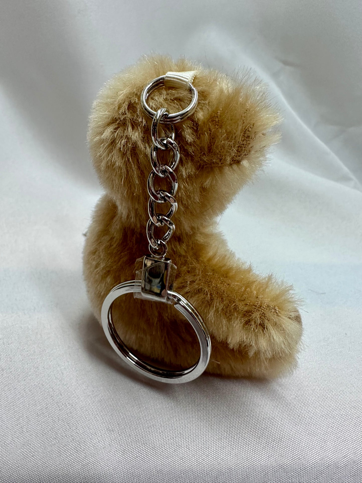 Steiff Mini Teddy Bear Keychain - Cinnamon